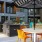 outside courtyard with ample seating and closeness to other amenities