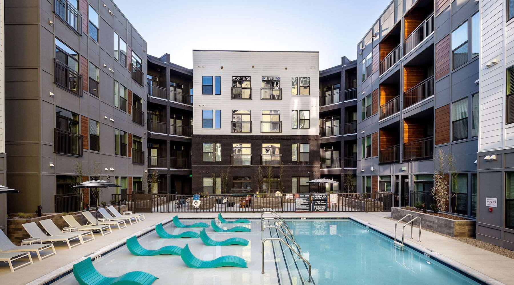 Tailored Spaces for Your Unique Lifestyle pool with many reclining seats and nearness to property