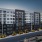 exterior rendering of building showing nearby landscaping